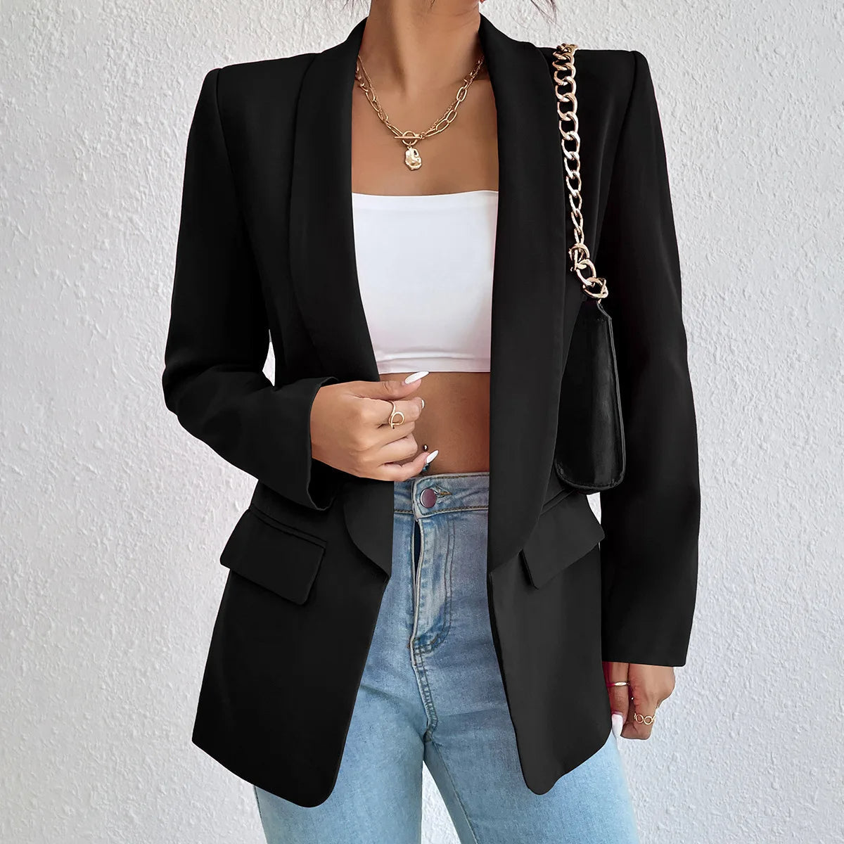 Janisha™ | Stilfuld Blazer Til Kvinder