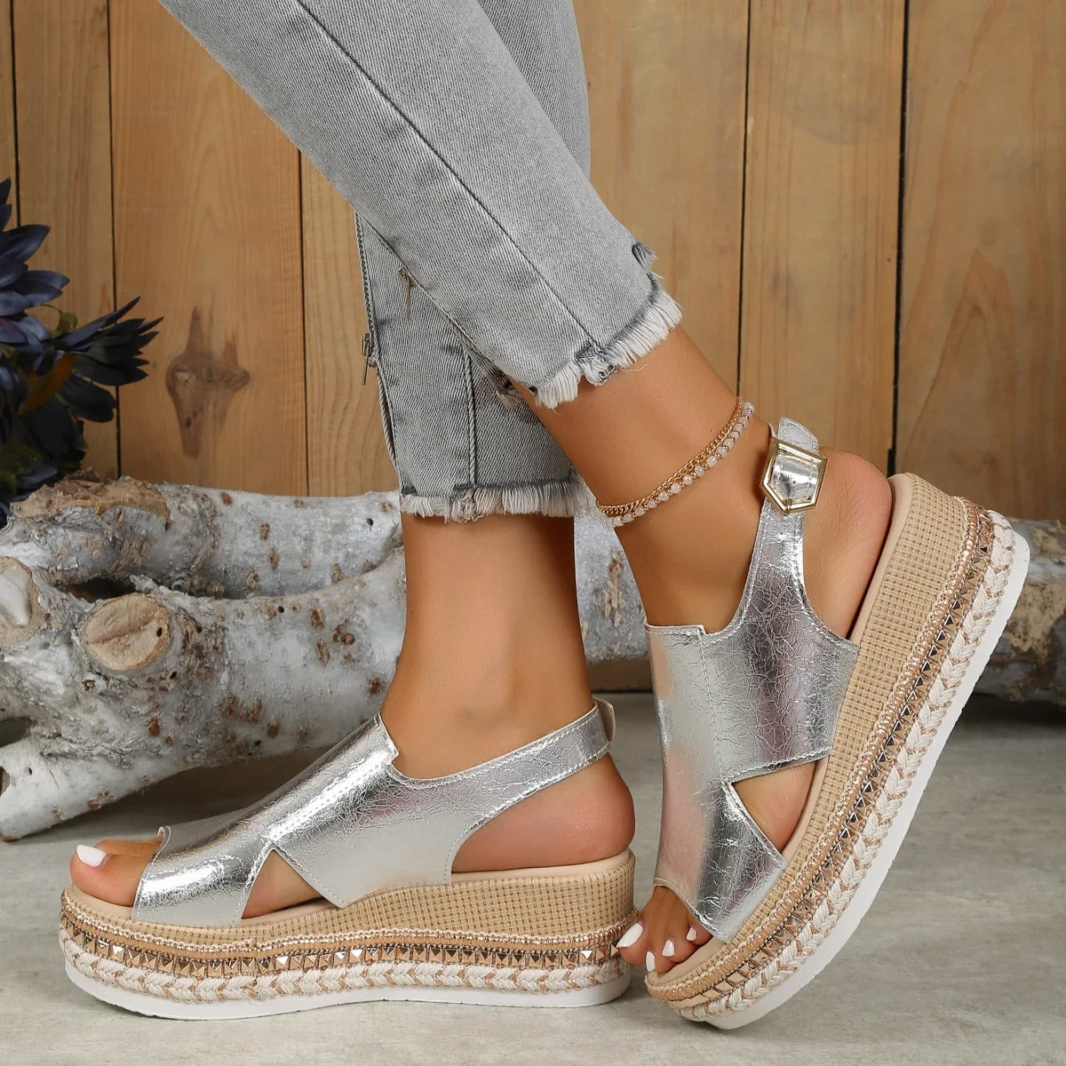 Benedikte™ | Sandaler Med Plateau