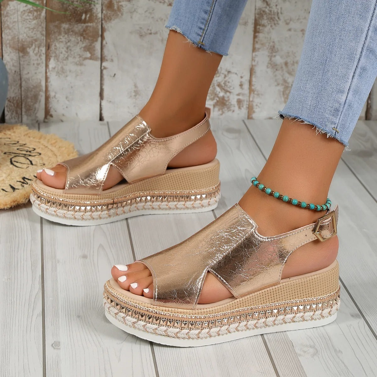 Benedikte™ | Sandaler Med Plateau